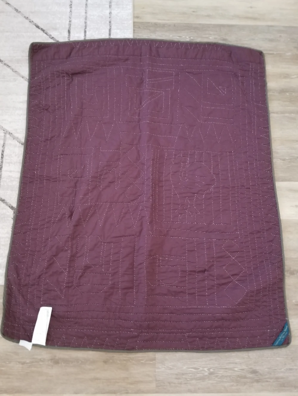 Vintage American Pacific Quilt Throw Blanket Limited Edition Country Chicken